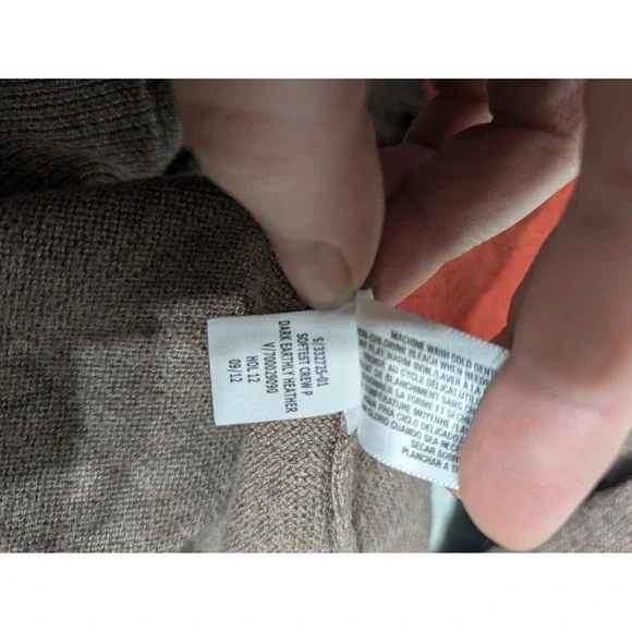 Old Navy Fox Sweater Blogger Fav Women's Small Brown Softest Crew Neck Knit Top‎ - Picture 6 of 13